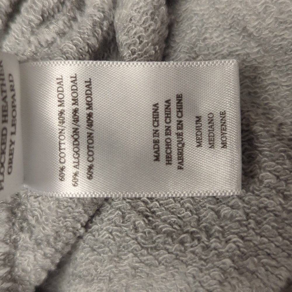 Rails Leopard Print Sweatshirt W/Side Zippers - image 3